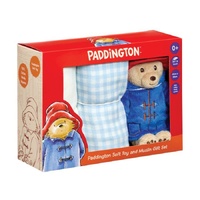Paddington Bear Plush & Muslin Gift Set