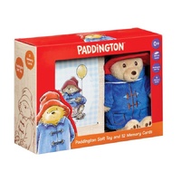 Paddington Bear Plush & Memory Cards Gift Set