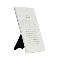Precious Quotes Plaque by Splosh - Son