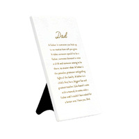 Precious Quotes Plaque by Splosh - Dad