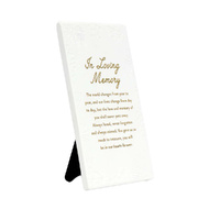 Precious Quotes Plaque by Splosh - In Loving Memory