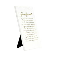 Precious Quotes Plaque by Splosh - Grandparent