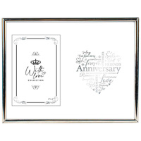 Anniversary Silver-Edged Photo Frame