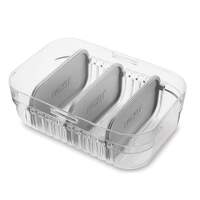 Packit Mod Lunch Bento Container - Steel Grey