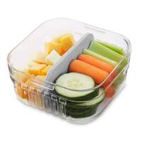 Packit Mod Snack Bento Container - Steel Grey