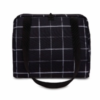 Packit Freezable Hampton Lunch Bag - Black Grid