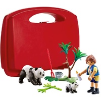 Playmobil City Life - Panda Caretaker Carry Case