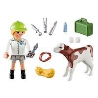 Playmobil Special Plus - Veterinarian with Calf