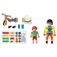 Playmobil City Life - Paramedic with Patient