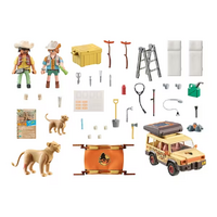 Playmobil Wiltopia - Cross-Country Vehicle with Lions