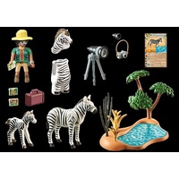 Playmobil Wiltopia - Animal Photographer with Zebras