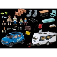 Playmobil Family Fun - Caravan with Car