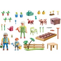 Playmobil Country - Idyllic Vegetable Garden with Grandparents