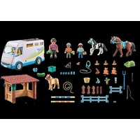 Playmobil Horses of Waterfall - Mobile Horse Riding School