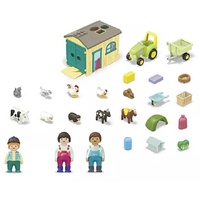 Playmobil JUNIOR - Farm Adventure with Tractor, Trailer and Animal Friends
