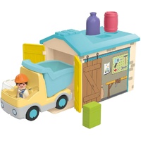 Playmobil JUNIOR - Construction Truck with Garage