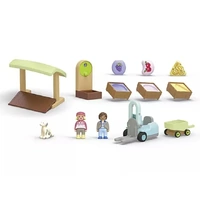 Playmobil JUNIOR - Organic Market Stall and Forklift