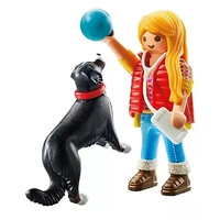 Playmobil My Life - Woman with Mountain Dog