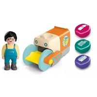 Playmobil JUNIOR - Push and Grab Garbage Collector