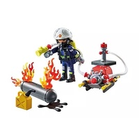 Playmobil Action Heroes - Firefighter with Water Pump