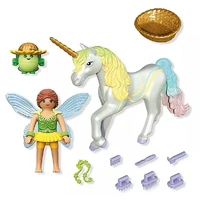 Playmobil - Rainbow Flower Unicorn with Fairy