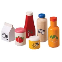 PlanToys Pretend Play - Food & Beverage Set