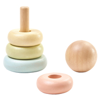 PlanToys Baby Toys - First Stacking Ring - Pastel