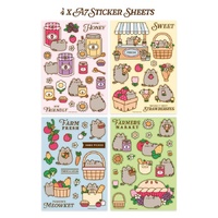 Pusheen Farmers Market - Stickers (Pack of 12)
