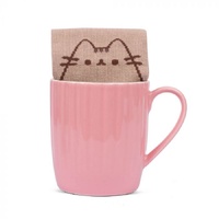 Pusheen Sock In A Mug - Pink