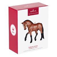 2026 Hallmark Keepsake Ornament - Warmblood Dream Horse