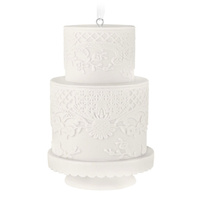 2026 Hallmark Keepsake Ornament - Wedding Cake Porcelain