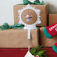 Hallmark Keepsake Ornament - Snowflake Ornament and Stocking Hanger