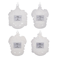 2024 Hallmark Keepsake Ornament - Harry Potter Hogwarts House Crest Metal (Set of 4)