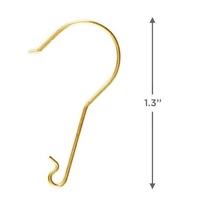 Hallmark Keepsake Ornament Hooks - Brass