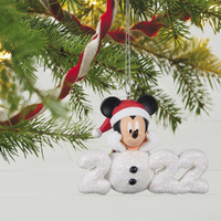 2022 Hallmark Keepsake Ornament - Disney Mickey Mouse A Year of Disney Magic
