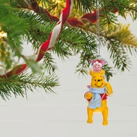 2023 Hallmark Keepsake Ornament - Disney Winnie the Pooh Trimming the Tree Together
