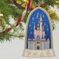 2022 Hallmark Keepsake Ornament - Disney Walt Disney World The World's Most Magical Celebration 50th Anniversary Musical with Light