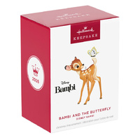 2026 Hallmark Keepsake Ornament - Disney Bambi and the Butterfly