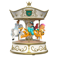 2026 Hallmark Keepsake Ornament - Disney Princess Dreams Go Round Musical with Light and Motion