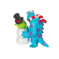 2024 Hallmark Keepsake Ornament - Disney Pixar Monsters Inc. Sulley Builds a Snow-Mike