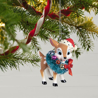 2022 Hallmark Keepsake Ornament - Retro Reindeer Porcelain