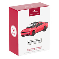 2026 Hallmark Keepsake Ornament - 2025 Dodge Charger Daytona Scat Pack Metal