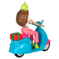 2026 Hallmark Keepsake Ornament - Barbie Fashionistas Doll and Scooter