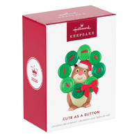 2026 Hallmark Keepsake Ornament - Cute as a Button