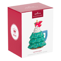 2026 Hallmark Keepsake Ornament - Cup of Cozy Porcelain