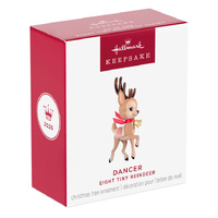 2026 Hallmark Keepsake Ornament - Eight Tiny Reindeer Dancer