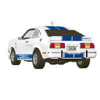 2026 Hallmark Keepsake Ornament - Classic American Cars 1976 Ford Mustang Cobra II Metal