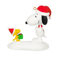 2026 Hallmark Keepsake Ornament - Peanuts Spotlight on Snoopy The Perfect Gift