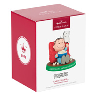 2026 Hallmark Keepsake Ornament - The Peanuts Gang Christmas Is Watching Holiday Movies Together