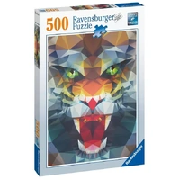 Ravensburger Puzzle 500pc - Polygon Lion